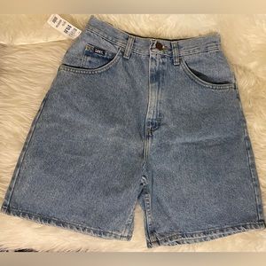 Lee Jean Shorts Relaxed Fit Women’s Light Wash Size 8